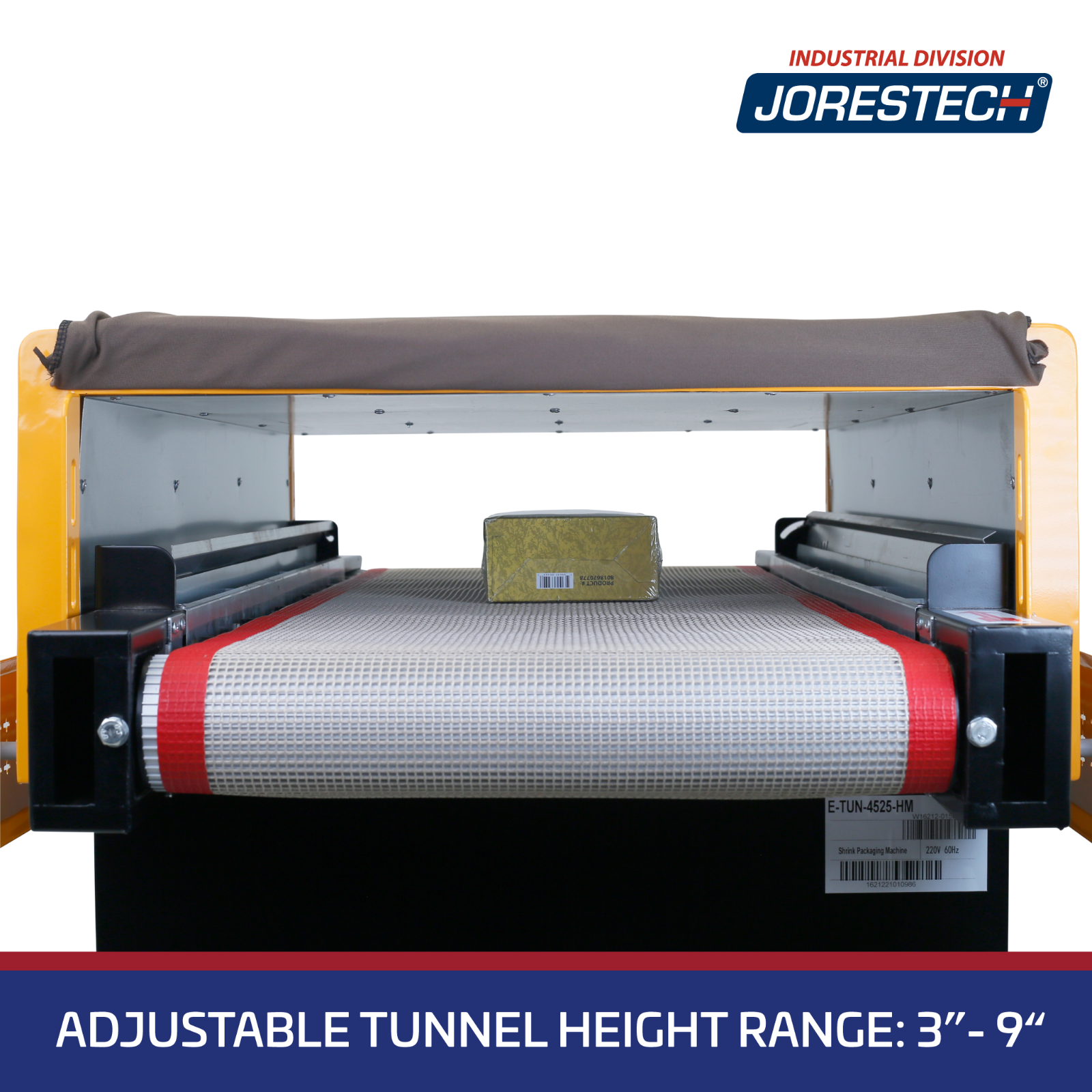 Heat shrink Tunnel Machine with Mesh 220V JORESTECH New *Free Shipping* 4525HM