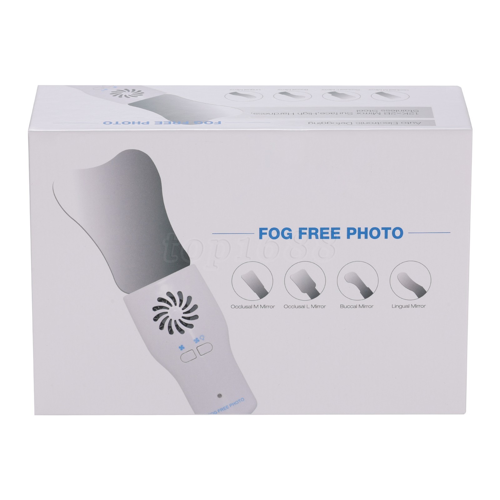 Dental Occlusal Mirror Fog Free LED Intra Oral Photo System Reflector 4*Mirror