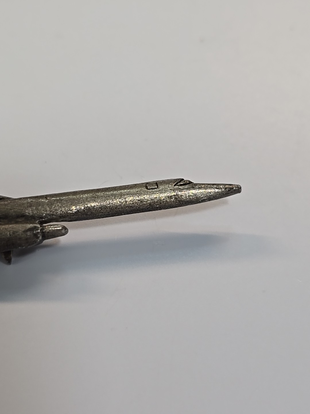 SR-71 Blackbird Tie Tack Lapel Pin Gray Color