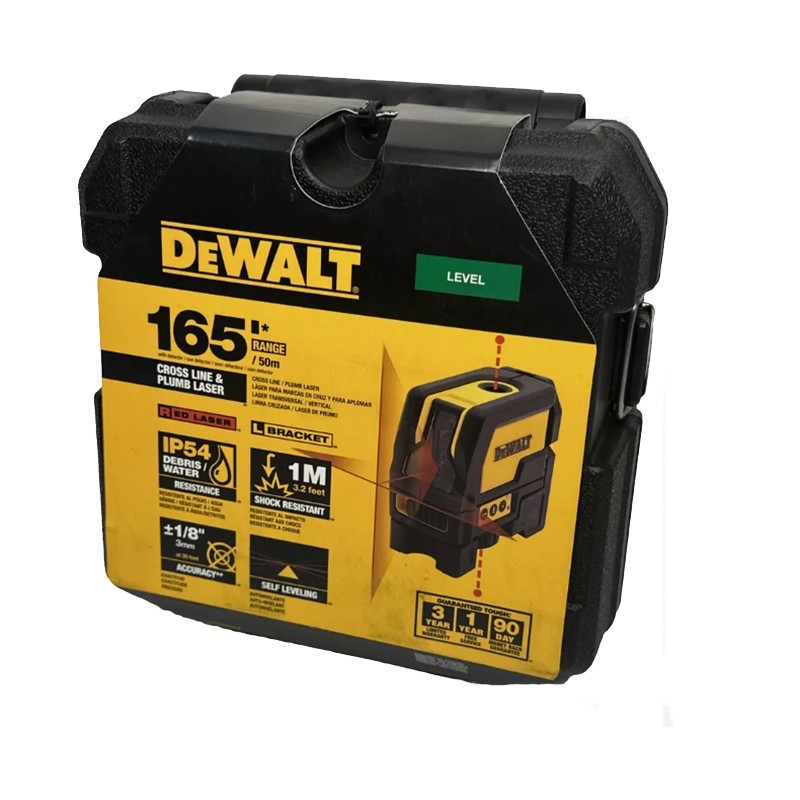 DEWALT DW0822 Self-Leveling Cross-Line and Plumb Laser Level