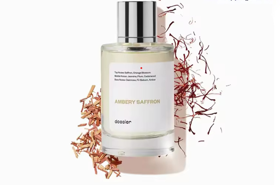 Dossier Ambery Saffron EDP 50ml Unisex – Long-Lasting Eau de Parfum NEW