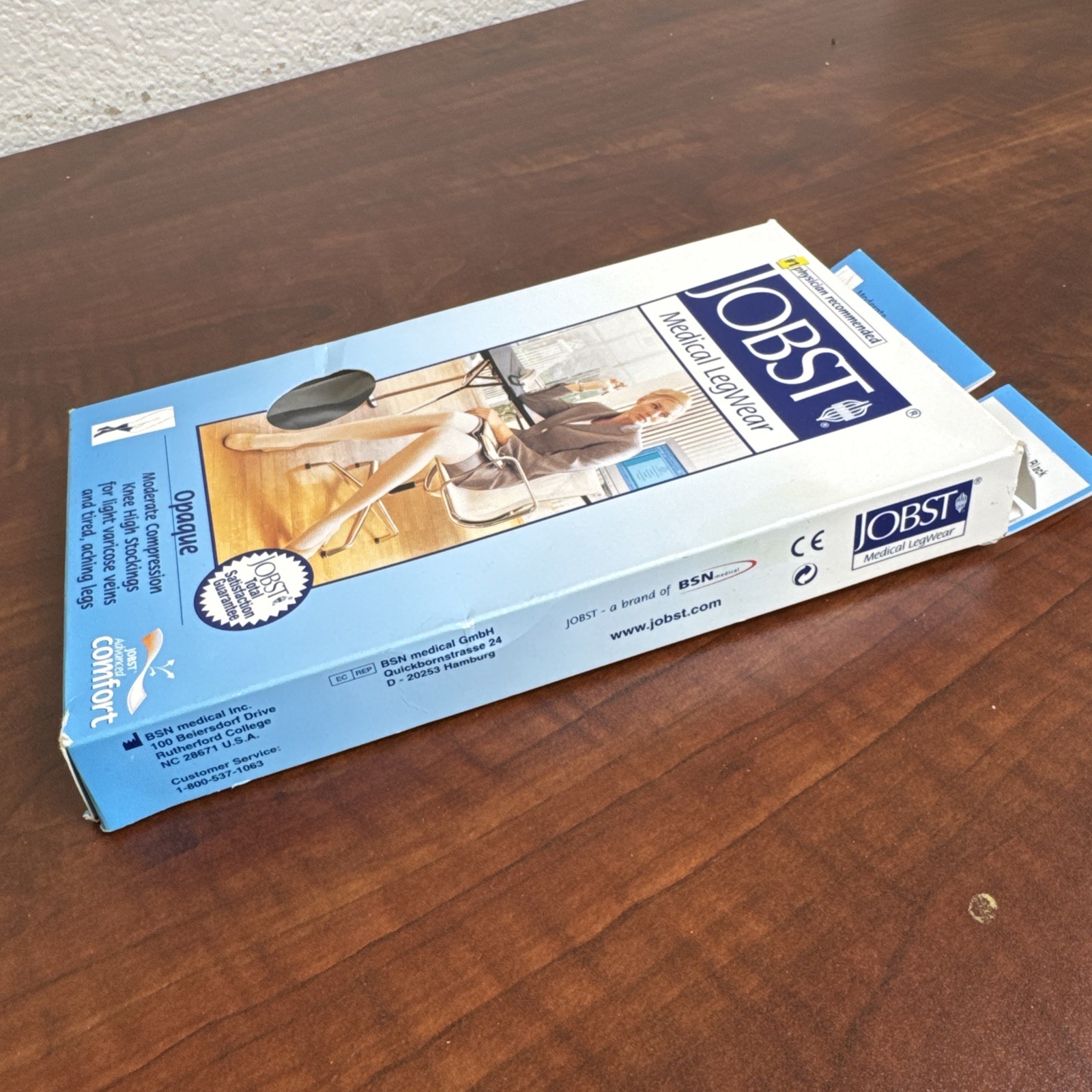 Jobst Opaque Knee High CT 15-20 Classic Black X-Large 115203