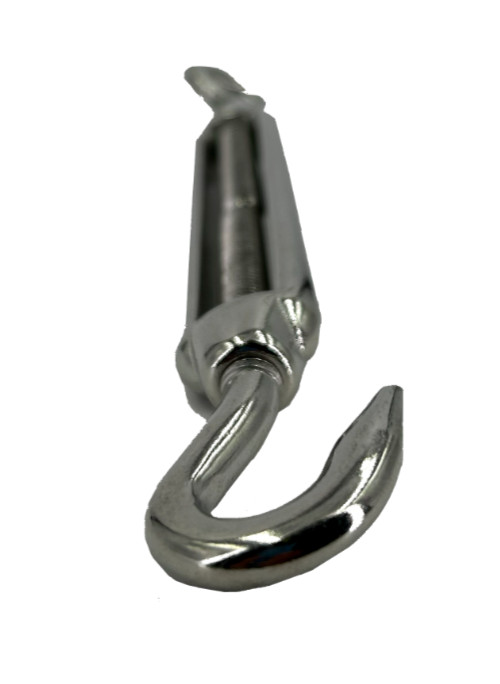 Hook & Eye End Turnbuckle - M8 316 Stainless Steel- Heavy Duty!