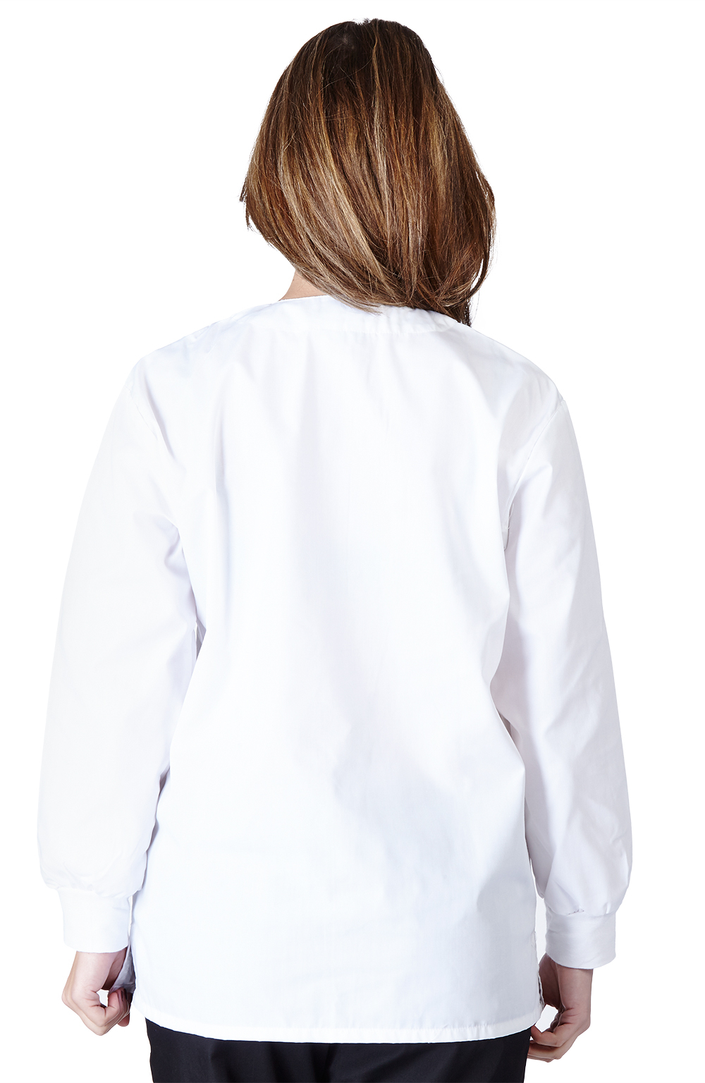 Medical Nursing Dental Long Sleeve Jackets Lab Coat Scrub Top Women Men Unisex