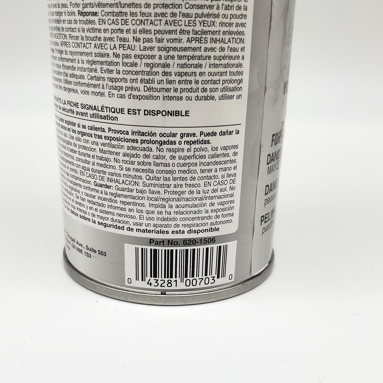 Seymour Tool Crib Dry Graphite Lubricant Spray 630-1506 14 Oz Can