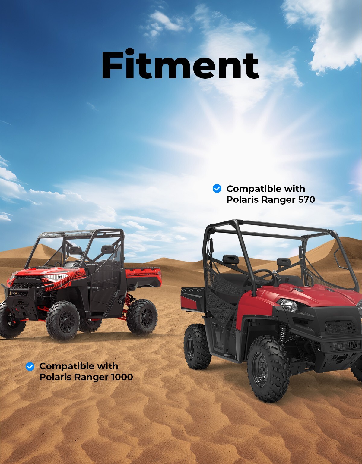 3211218 CVT Drive Belt for Polaris Ranger 1000 SP 570 CREW SP 570 2020-2025