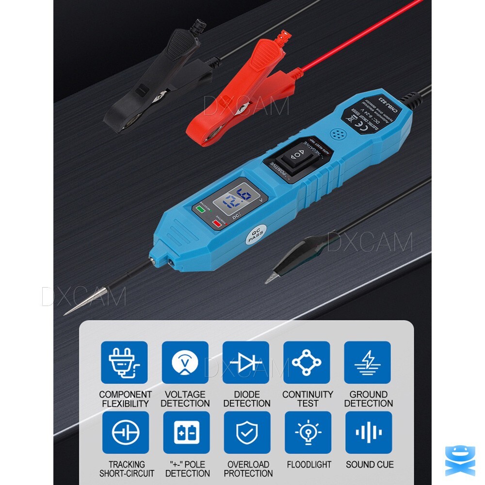 3.5-36V Car Circuit Tester Digital Automotive Power Electrical Probe Test Light