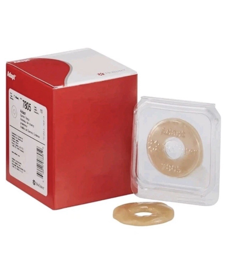 Hollister 7805 Adapt Barrier Rings Ostomy Colostomy Supplies Sealer FRESH 1 Box