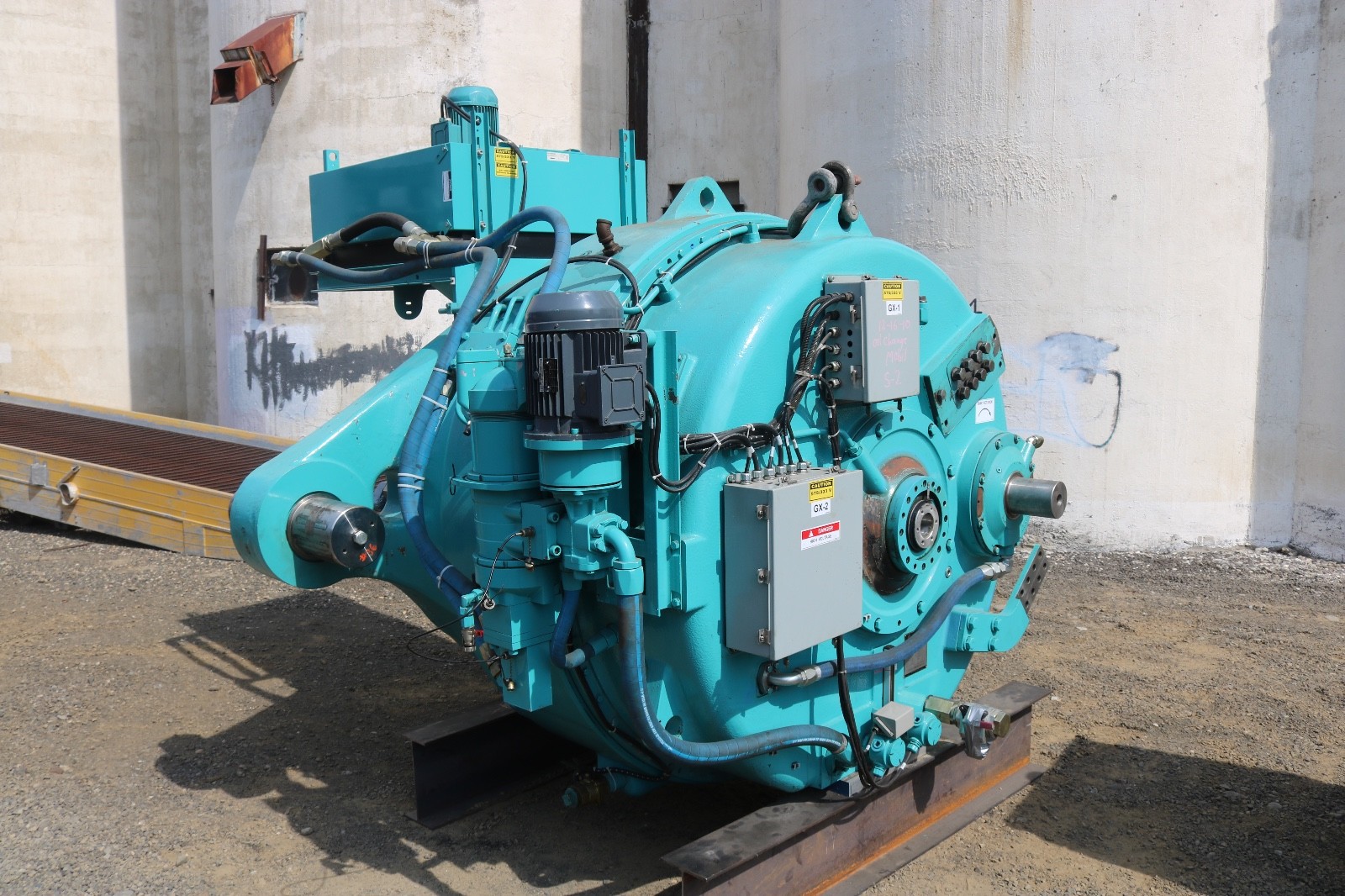 GE 1.5MW WIND ENERGY GEARBOX GEAR BOX 7GA87C1 WIND TURBINE