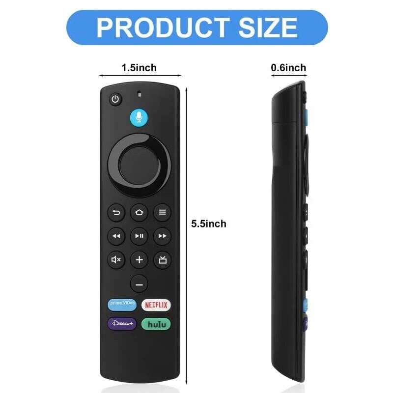 New Voice Remote Control L5B83G for Amazon Fire TV Stick Lite 4K 3rd Gen Alexa