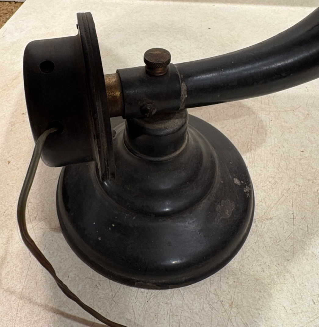 Atwater Kent Model L goose neck radio speaker Untested