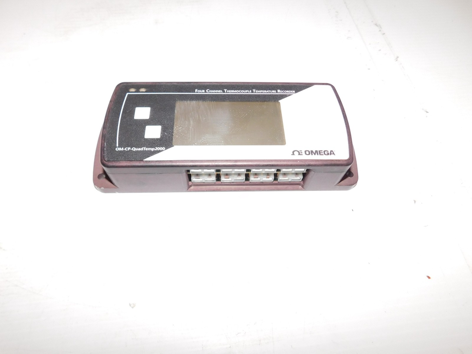 ^^ OMEGA OM-CP QUADTEMP 2000 4 CHANNEL THERMOCOUPLE TEMP RECORDER (DPA102)