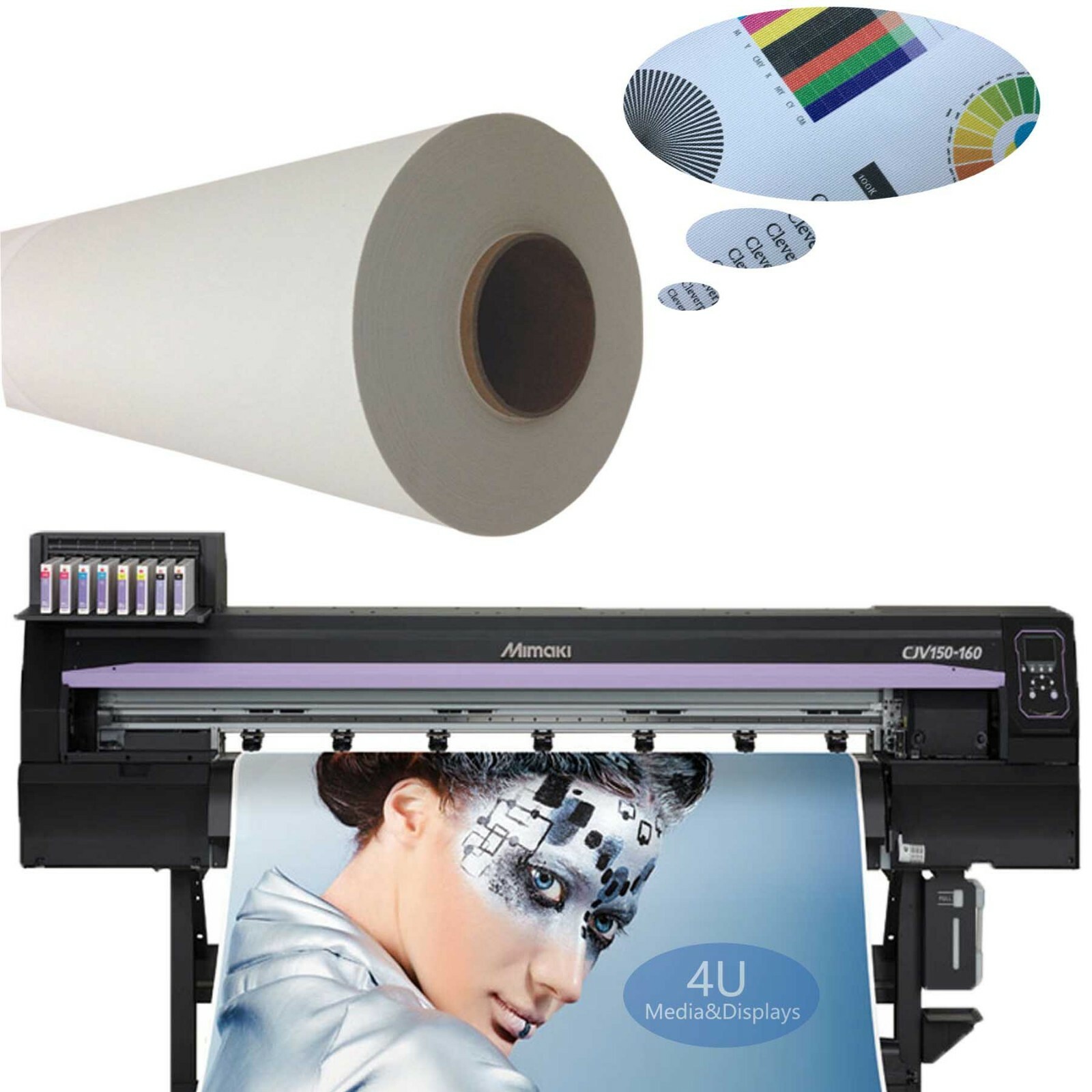 Custom Printing Retractable Banner 60"x80" with Banner Stand and Carry Bag