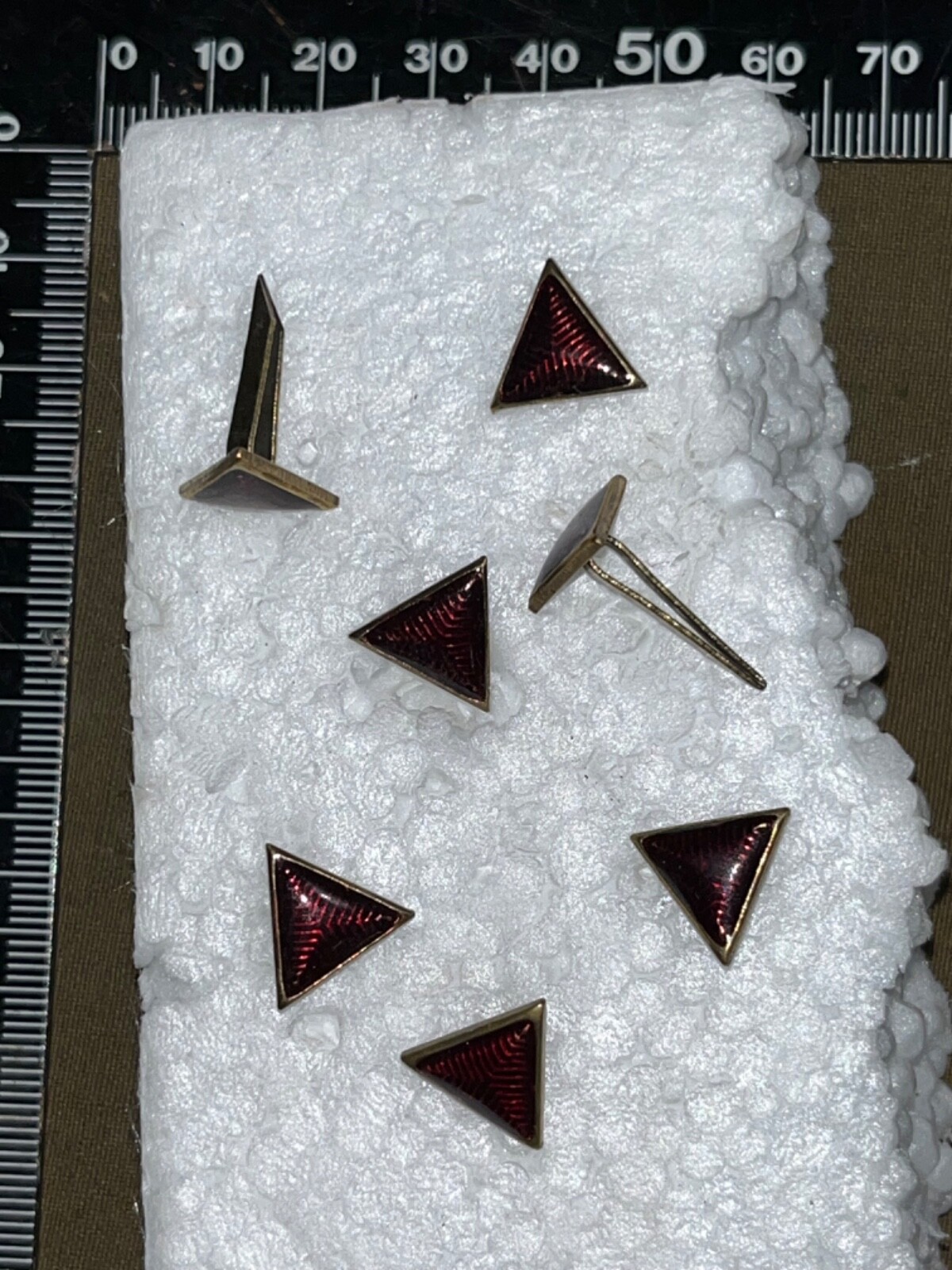 ww2 Soviet Russian obr35/40 Type 2 sergeant NCO rank pips