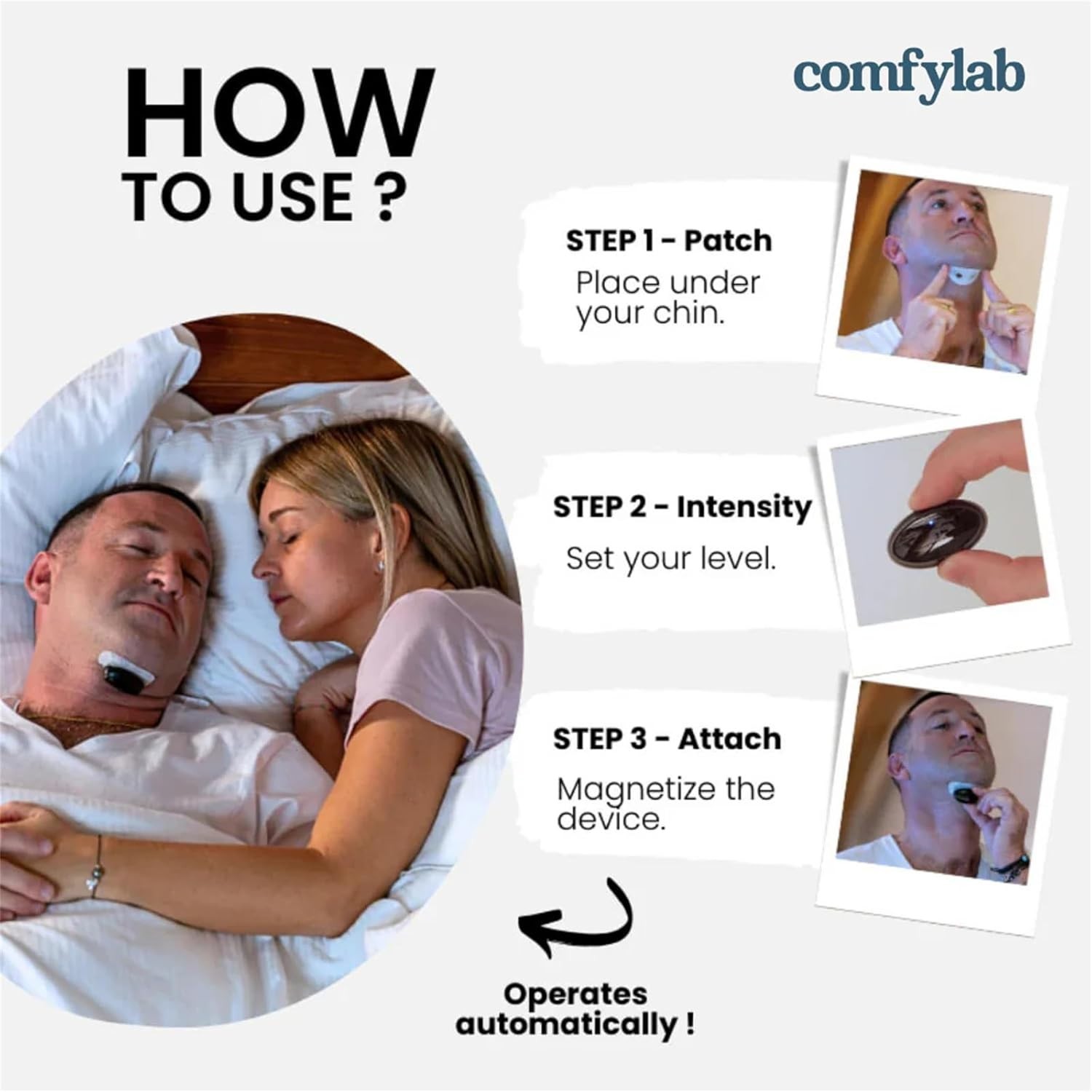 Comfylab Anti Snoring Neurostimulation Device, Professional Anti Snoring Devices