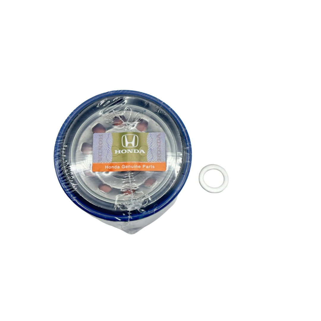 3Pcs Honda Genuine Oil Filters With Drain Plug Washer 15400-PLM-A02 New Sealed