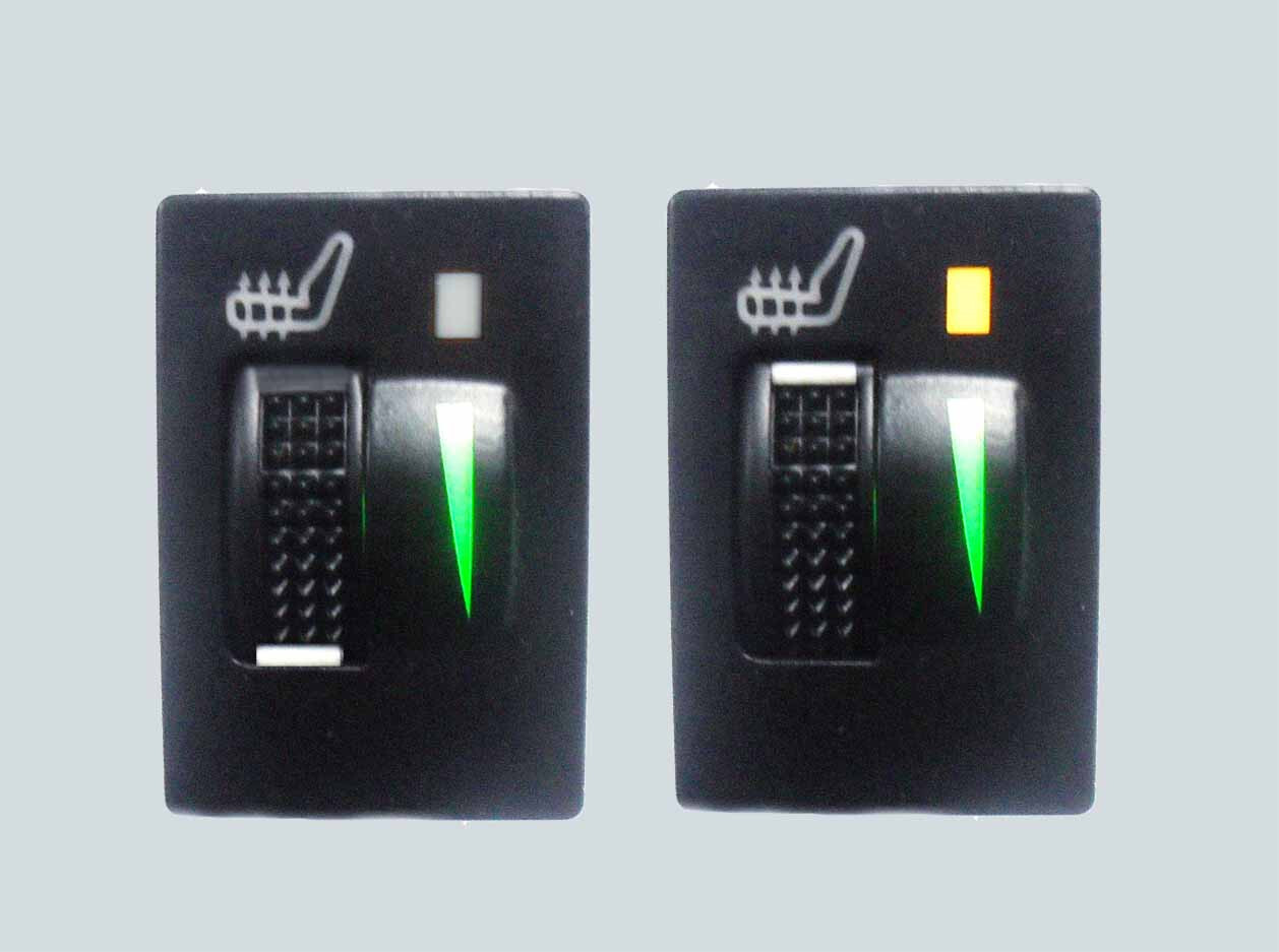 Car seat heater switch*2 pcs fit Toyota,replace damaged one,heated seat switch