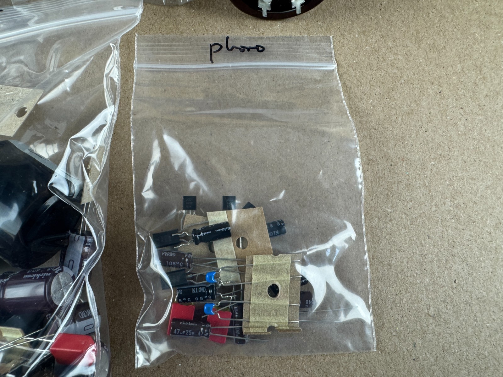 Sansui AU-9500 Complete Rebuild Kit High-Quality Recap Set Transistors Relay