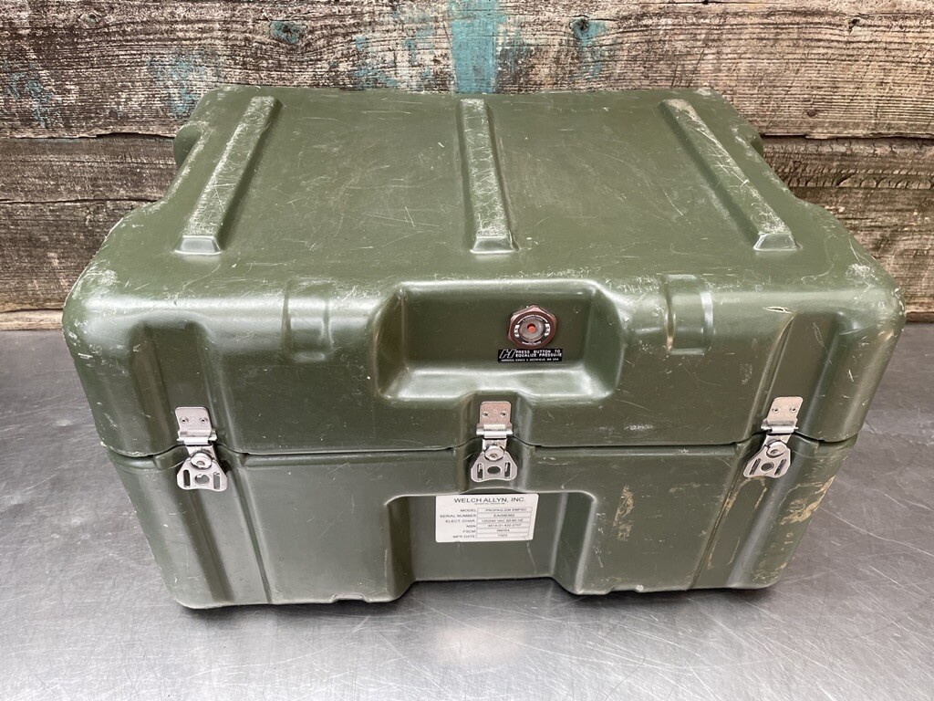 25x19x15" Exterior Pelican Hardigg Weather Tight Transport Case Military Medical