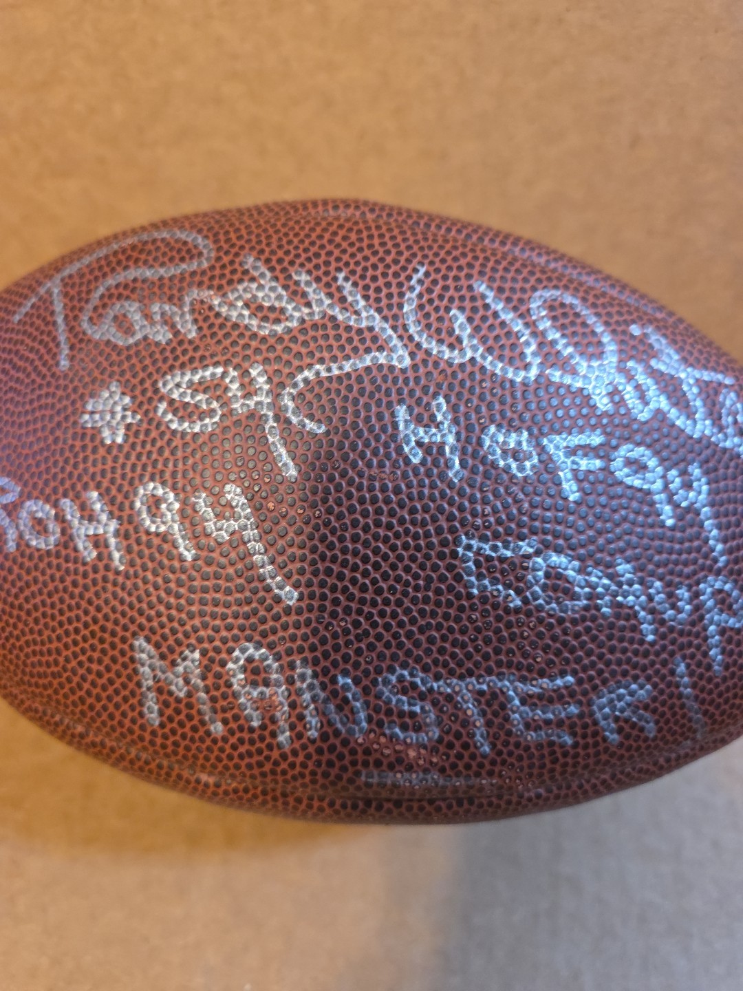 Randy White Signed HOF 94 ROH 94 Inscription Wilson NFL Football Dallas Cowboy