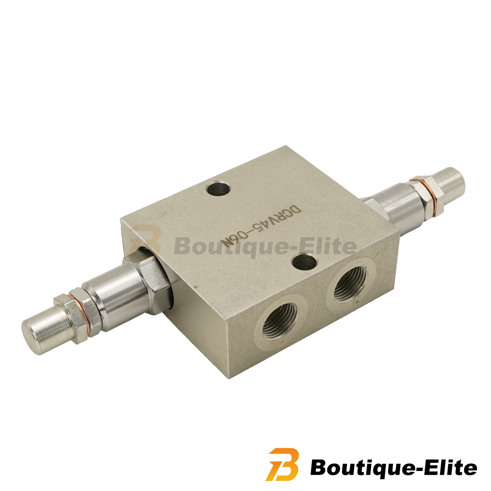 NEW Dual Crossover Hydraulic Relief Cushion Valve 3/8” NPT Ports 12 GPM Max Flow