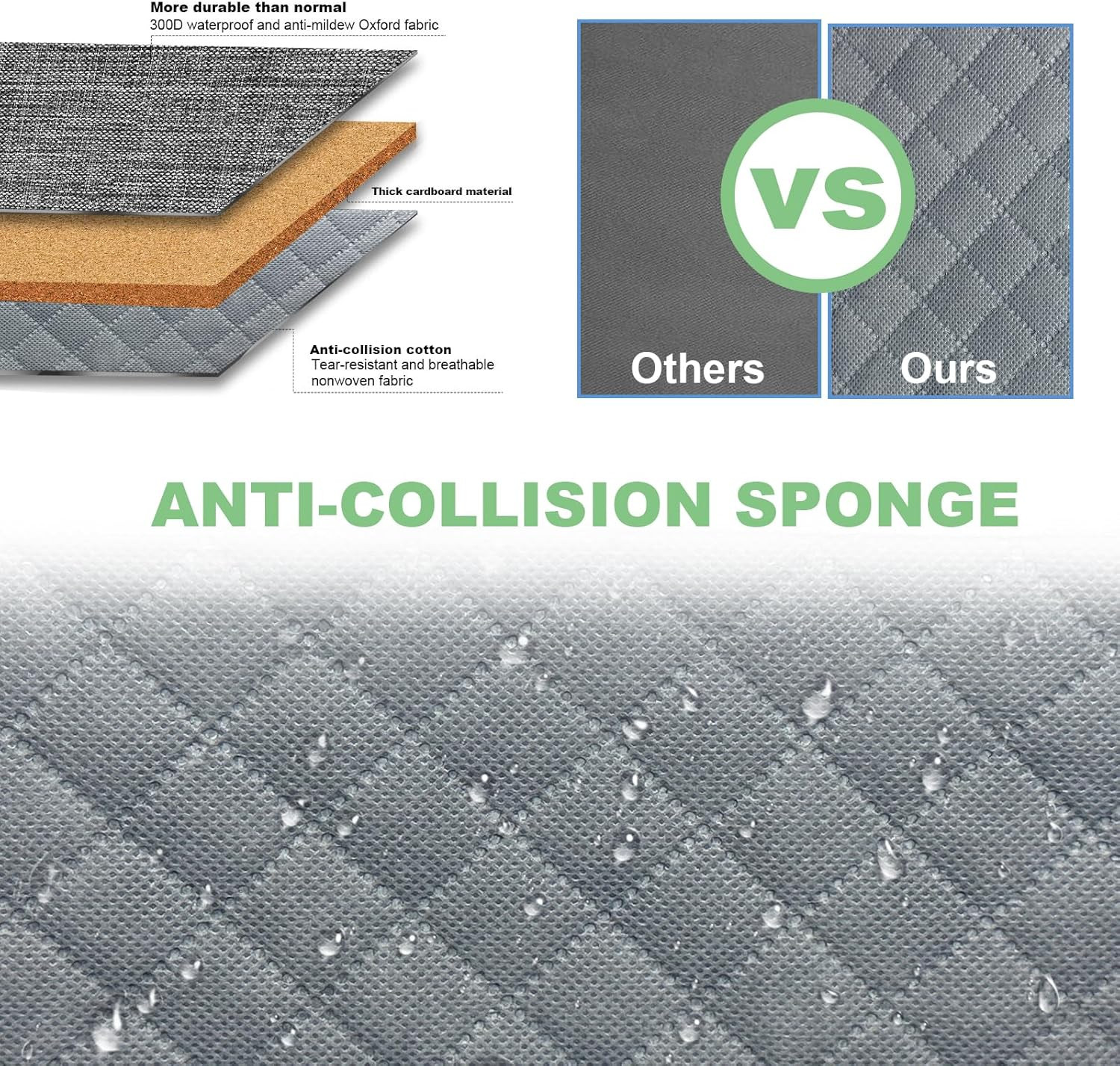 Wine Glass Sorage Box, Stemware Storage Cases with dividers, Hard Shell China St