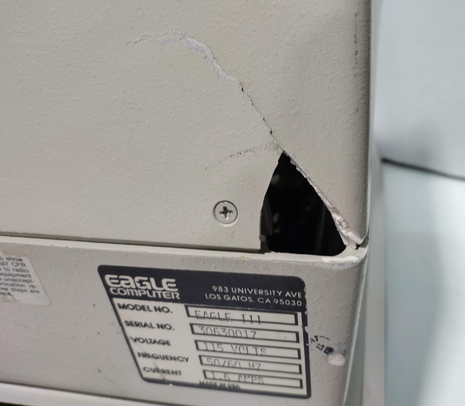 Eagle II E Vintage Computer Model Eagle III 2x 5.25" Floppy Drives Power Tested