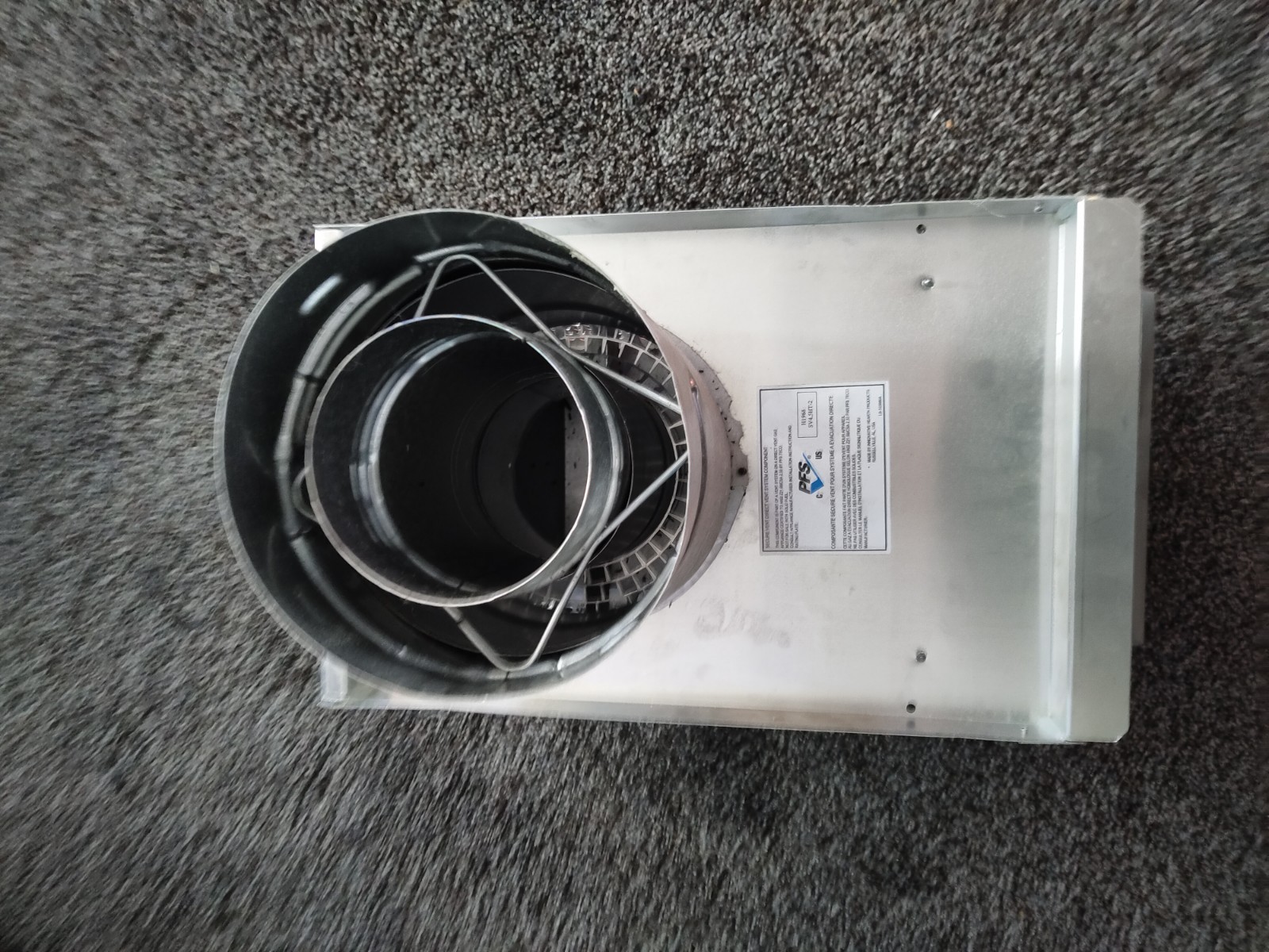 H1968 Superior Fireplaces 4.5" Secure Vent Horizontal Termination Kit