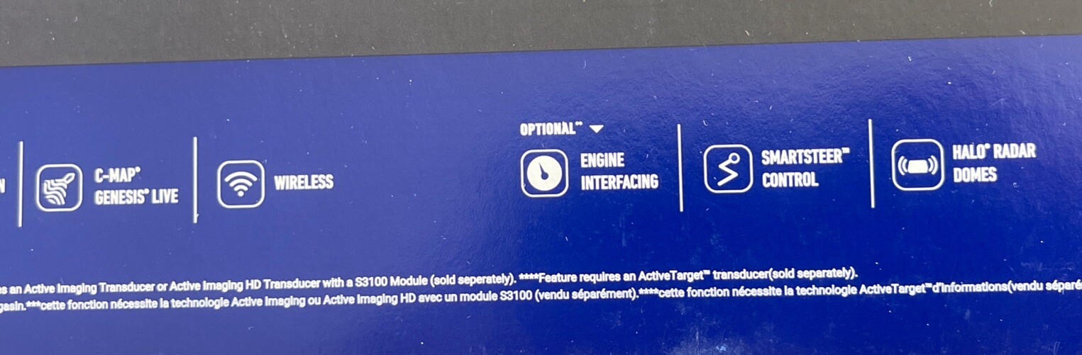 Lowrance Elite FS 12 Fishfinder Chartplotter Totalscan Transducer