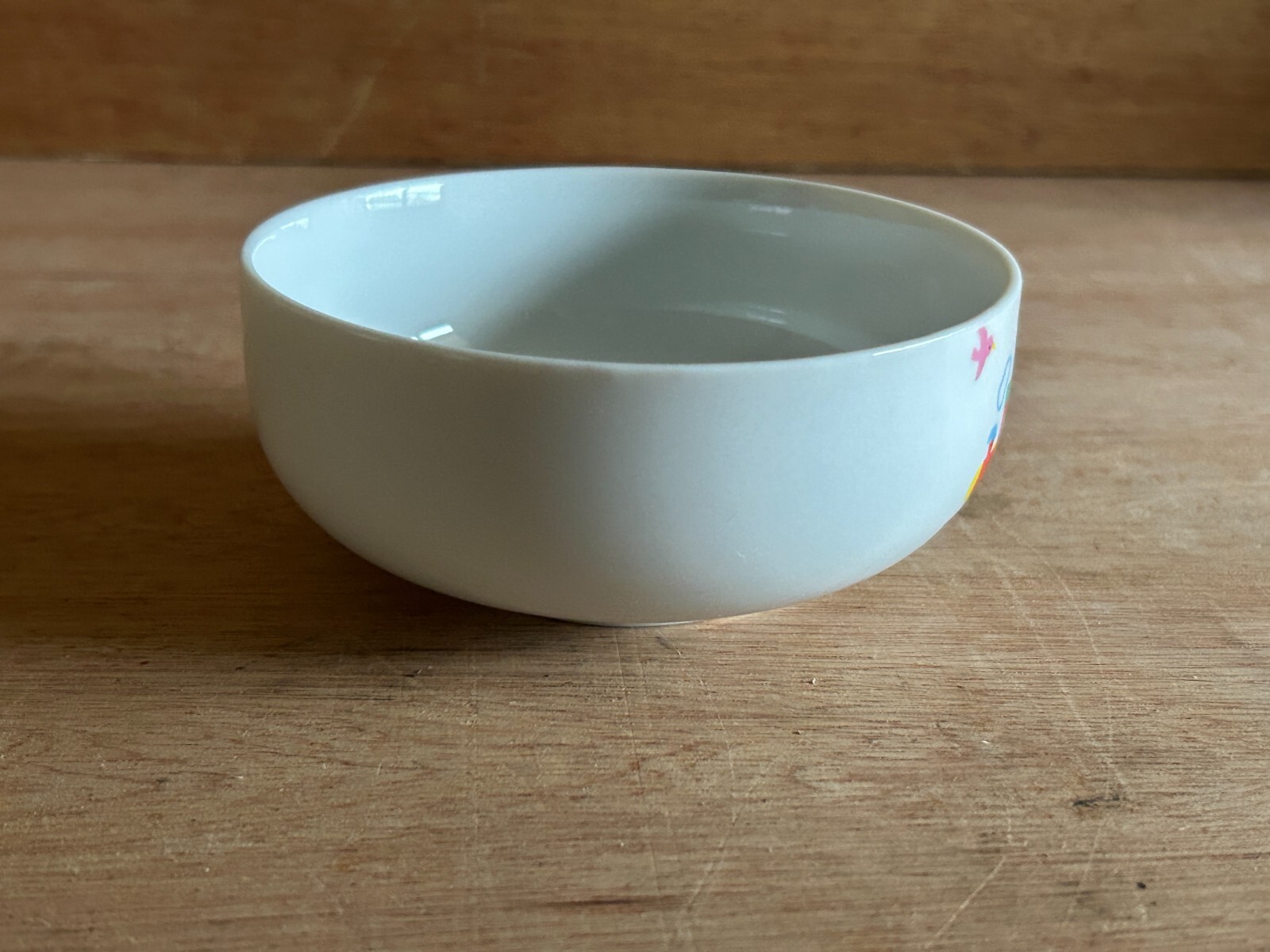 Lillian Vernon Cereal Bowl Mug Cup 2 Piece Set Youth Animals Train Japan Vintage