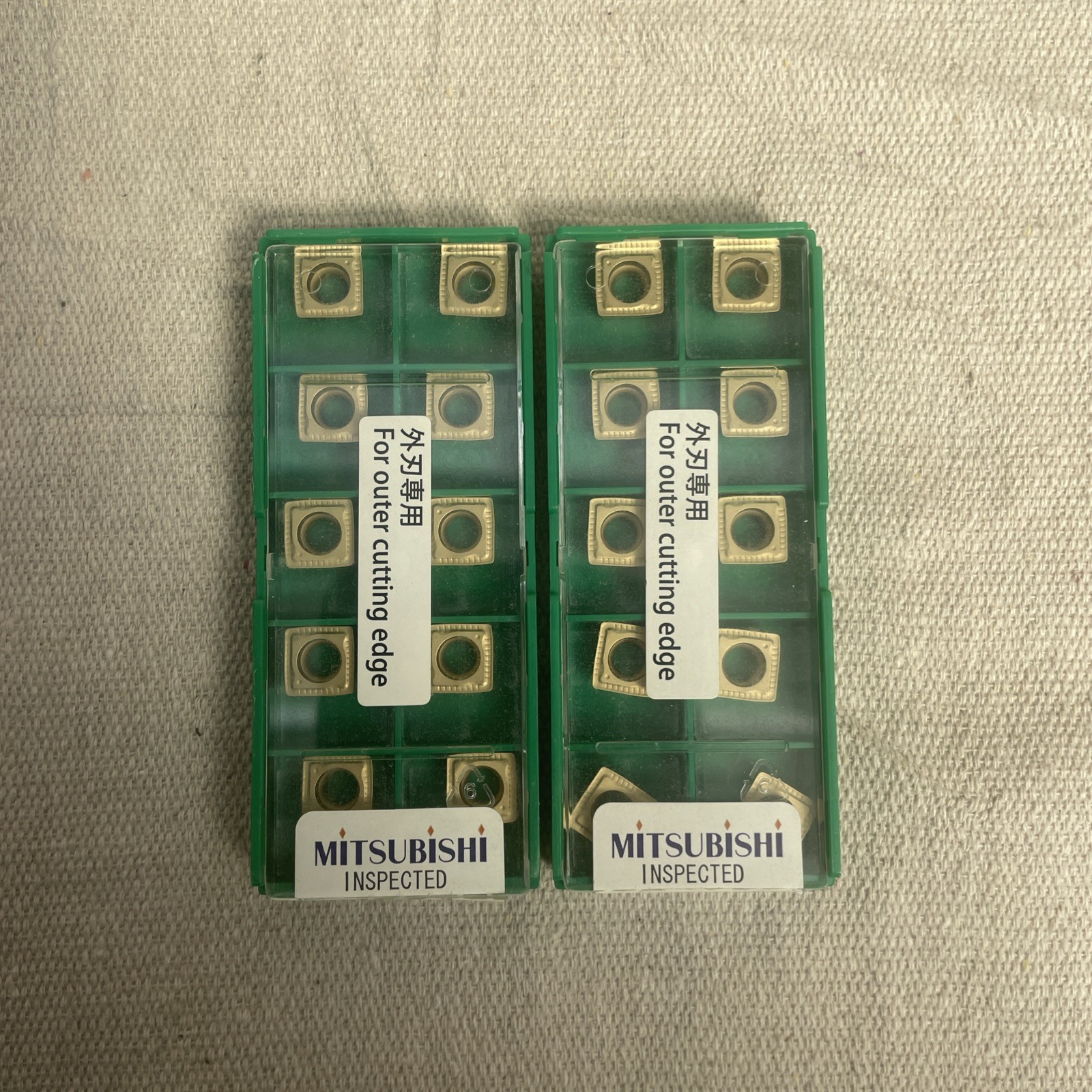 Mitsubishi Carbide inserts SOMX094506-UM MC1020 - 20 inserts (invB15)