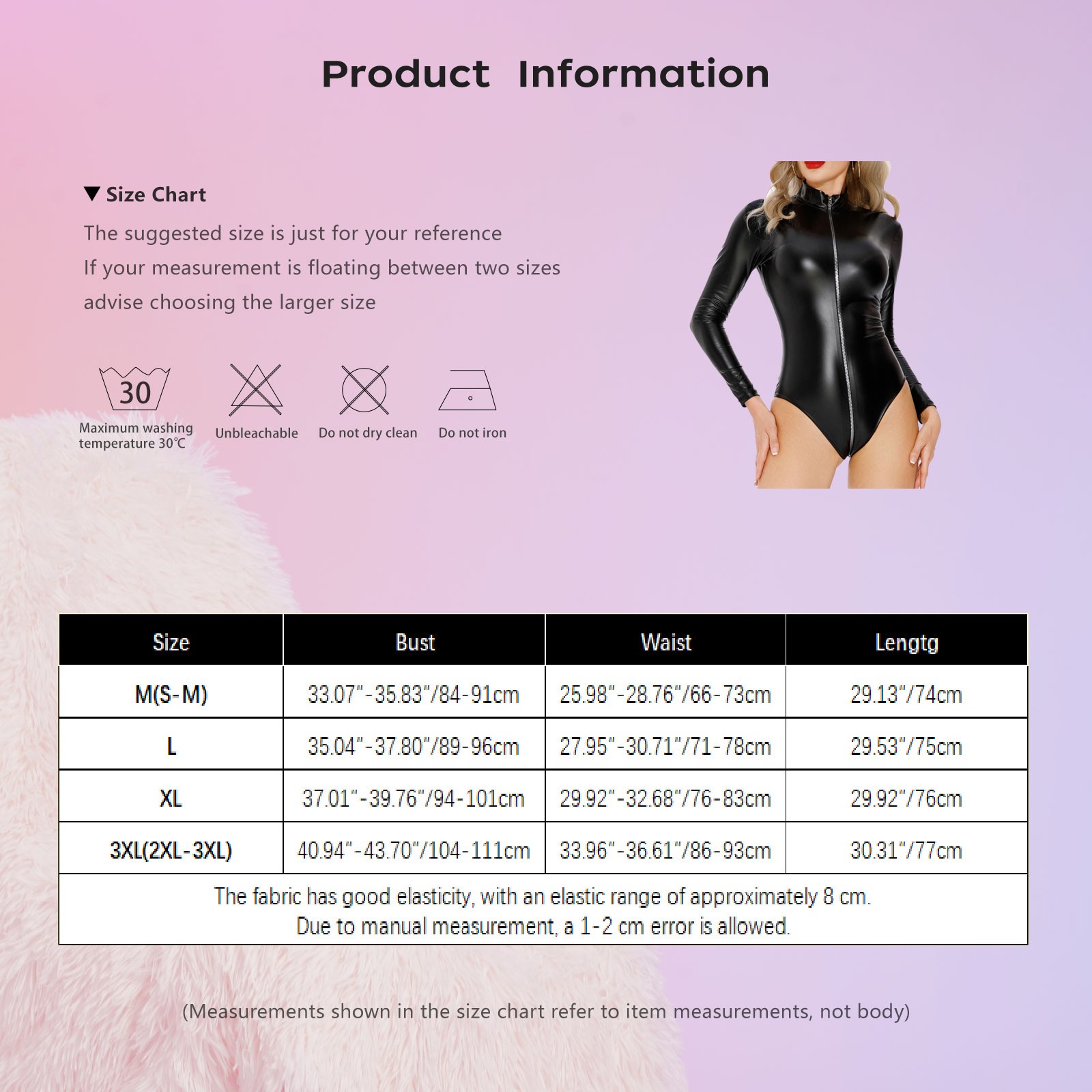US Womens Sexy Wet Look Faux Leather Bodysuits Latex Teddy Leotard Tops Bodycon
