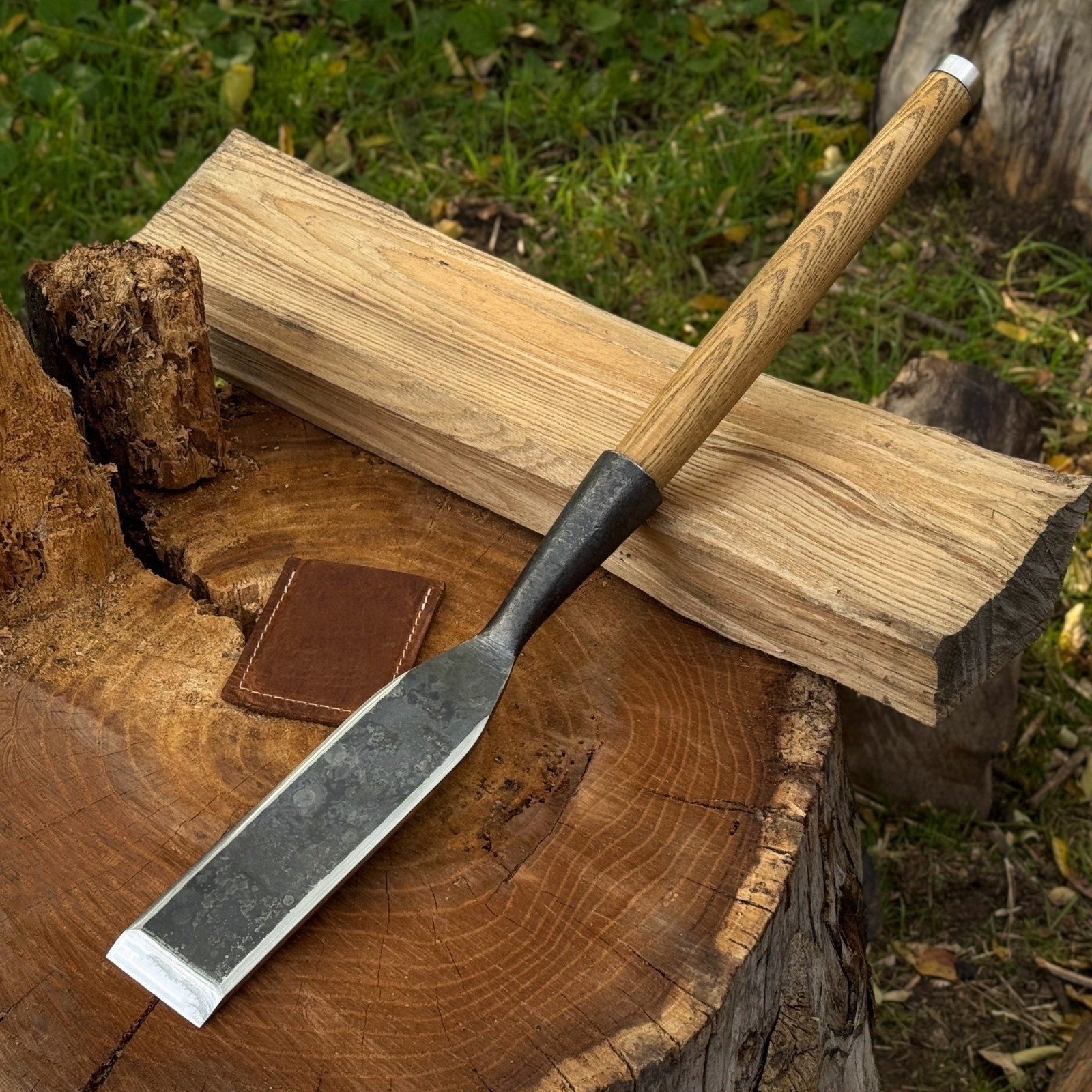 0.8''- 4'' Sizes Forged Timber Slick Chisel 52100 Carbon Steel Paring Wood Tool