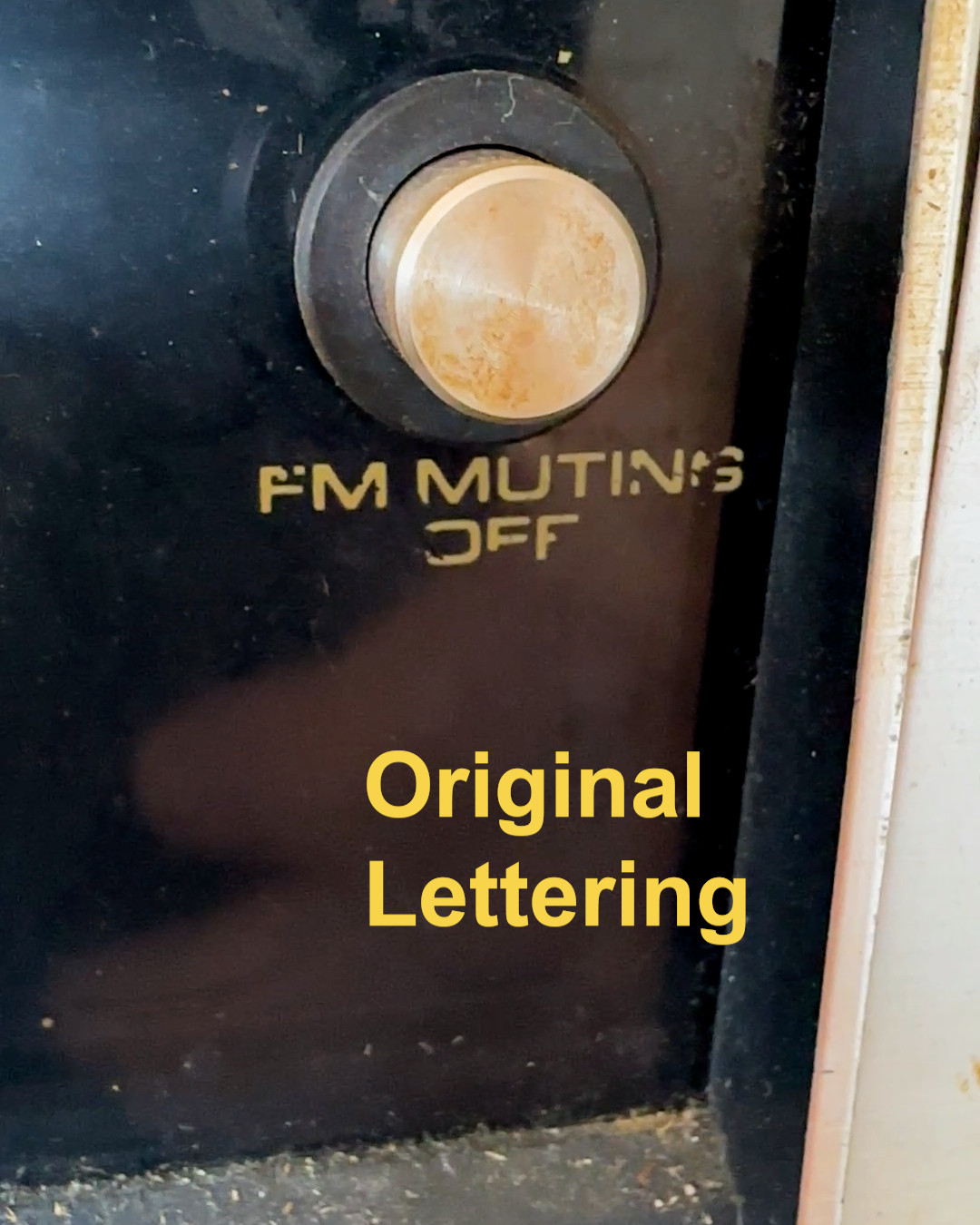 Pioneer SX-737 Glass Lettering Repair Kit