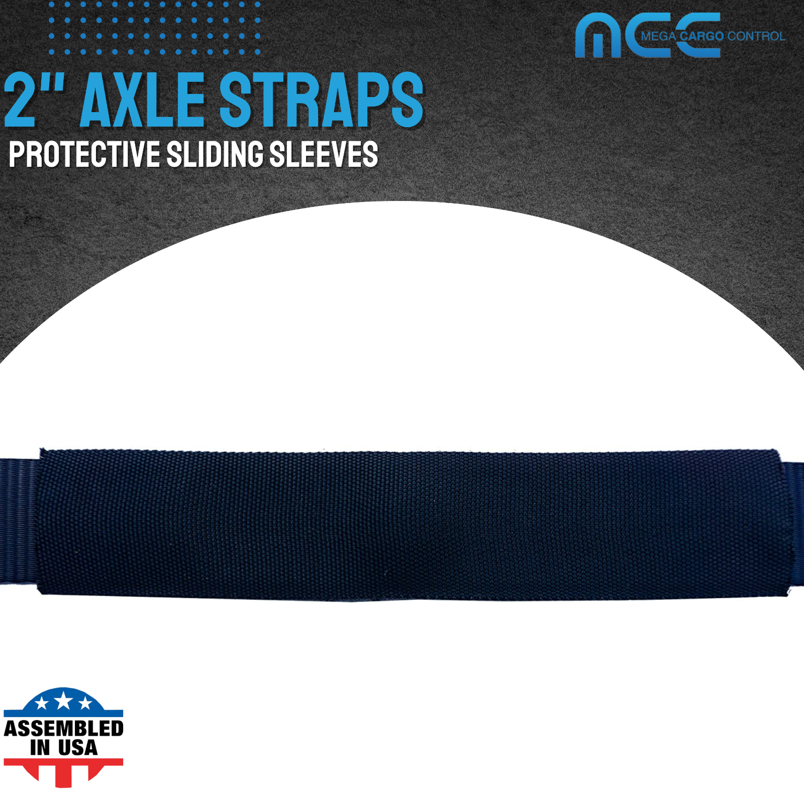 USA 4 Pack 2" x 18" Axle Strap Race Car Auto Hauler Tow Truck Wheel Tie Down