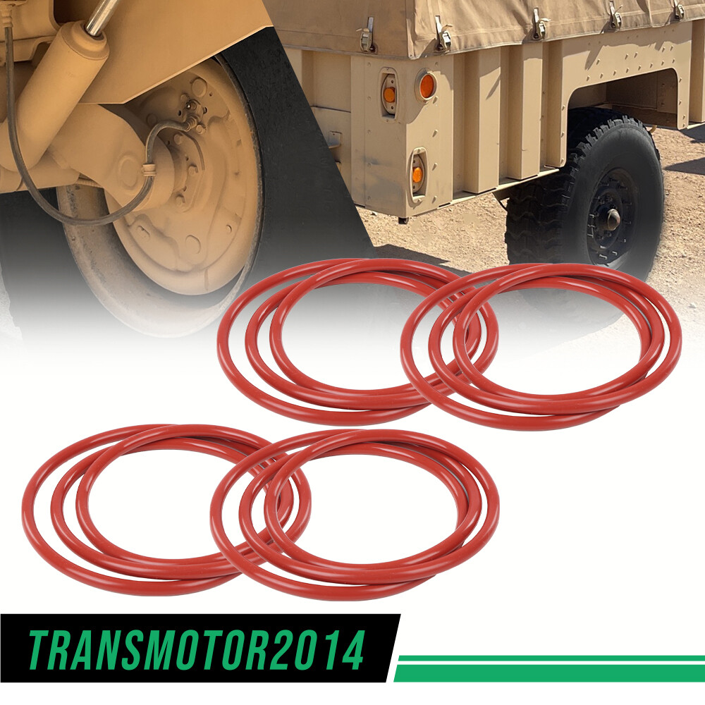 4PK O-Rings Fit For Military Humvee Split Rims Wheel Seal & M1101 M1102 Trailers