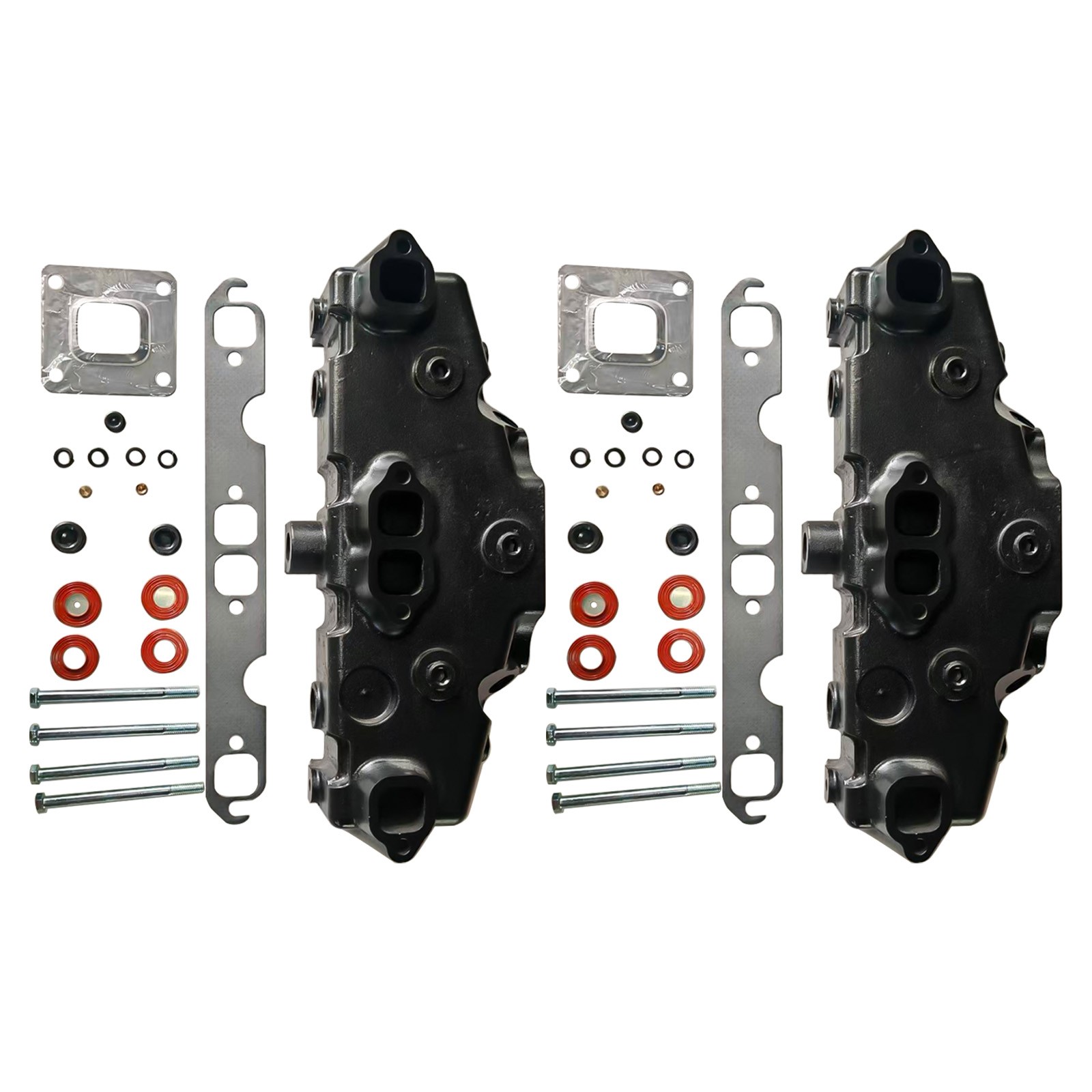 2* Marine Dry Joint Manifold for Mercruiser GM 5.0L 5.7L 350 305 377 383 2002-