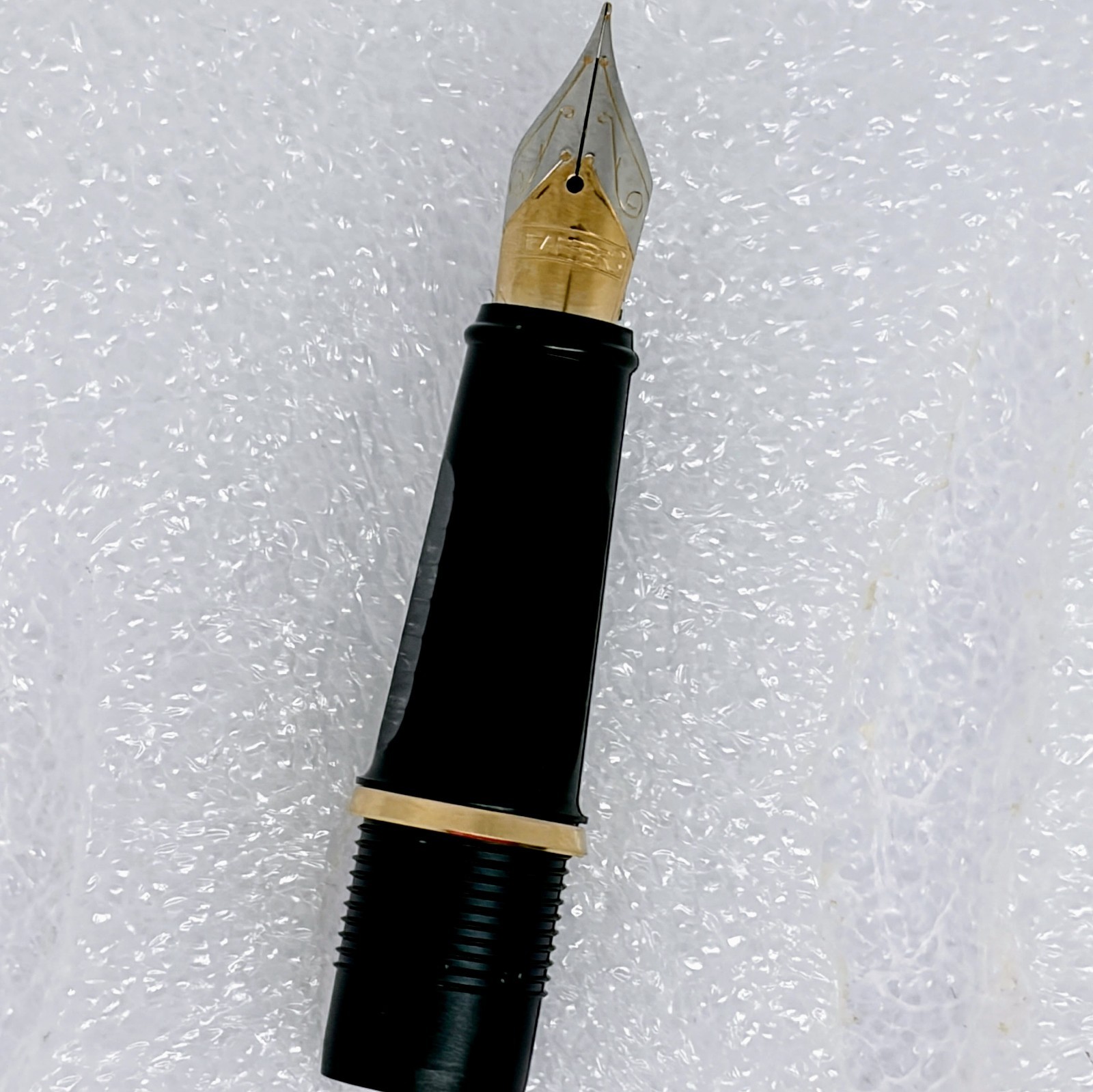 SHEAFFER PRELUDE Gold & Silver NIB w/ Section, Feed & Ring FINE Point 2 Tone