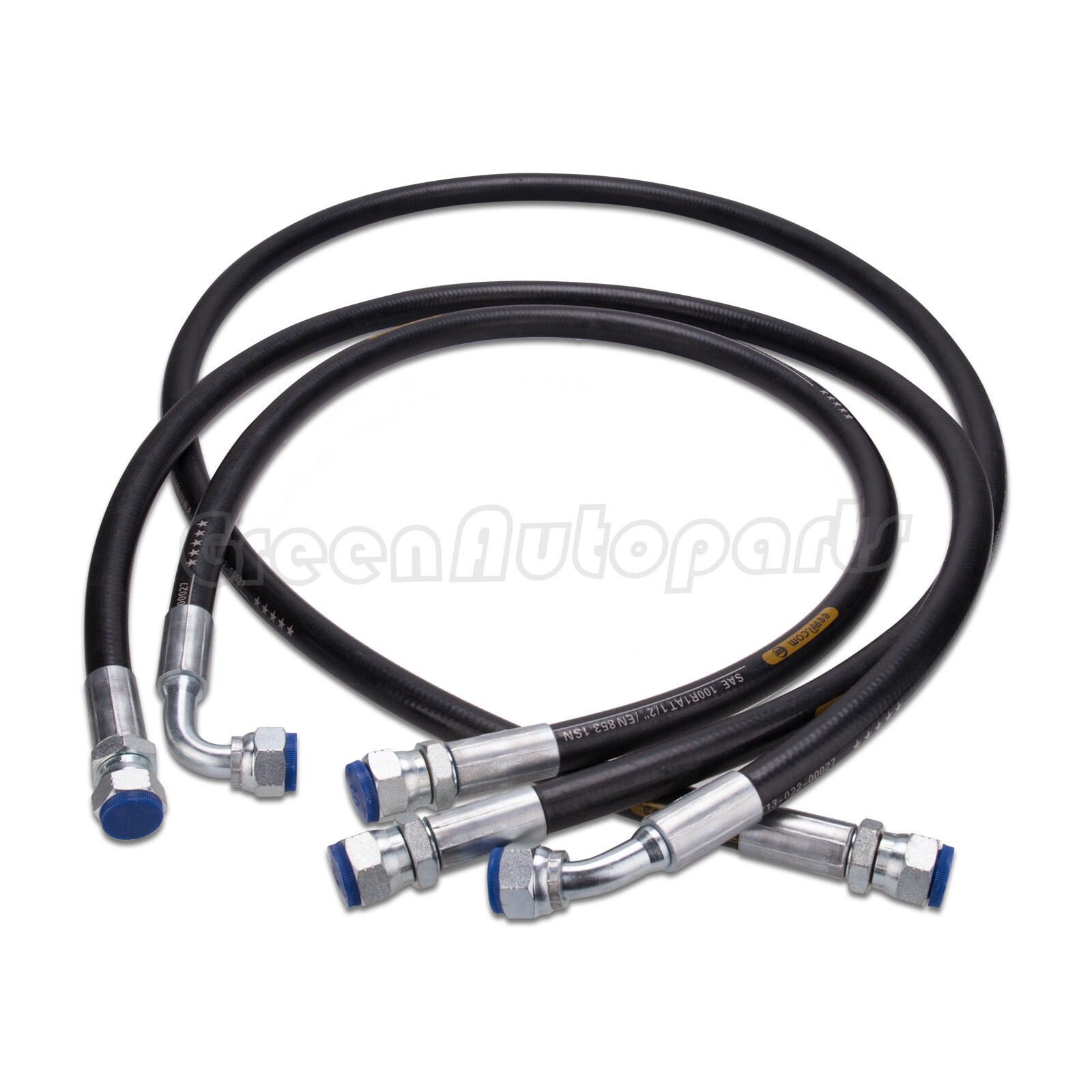 Allison Transmission Oil Cooler Lines Hoses Set For 06-10 Chevy/GMC 6.6l Duramax