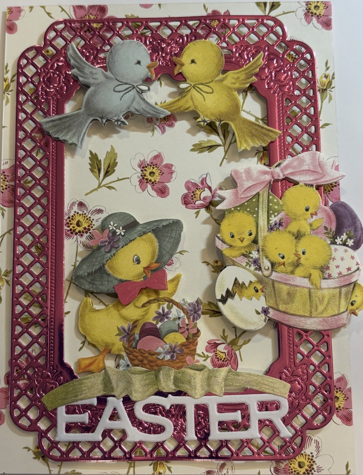 Anna Griffin Easter Embell/Stickers (20) - 1 each of 20 Designs-Bunnies & Chicks