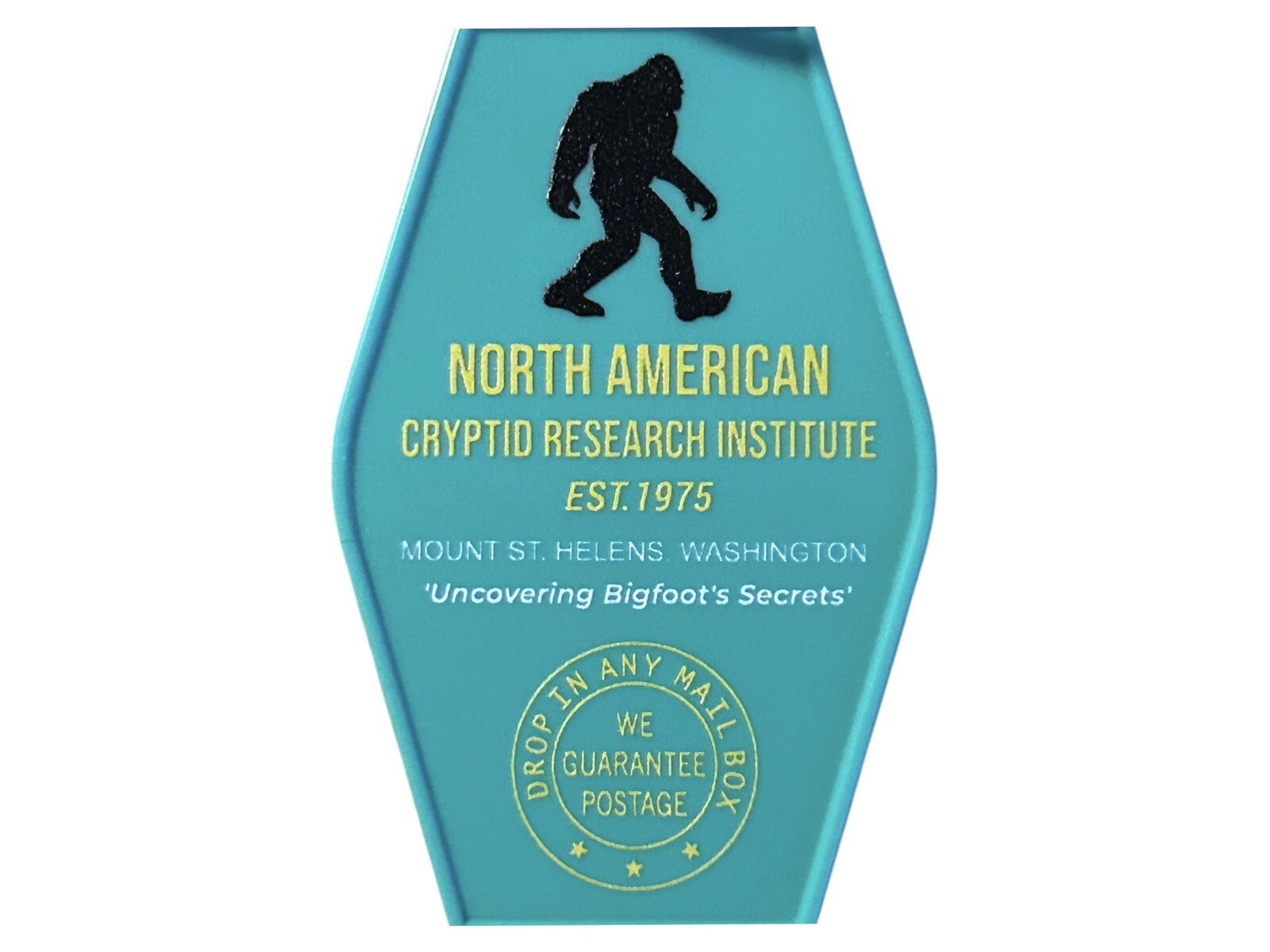 Bigfoot Northern Cryptid Keytag