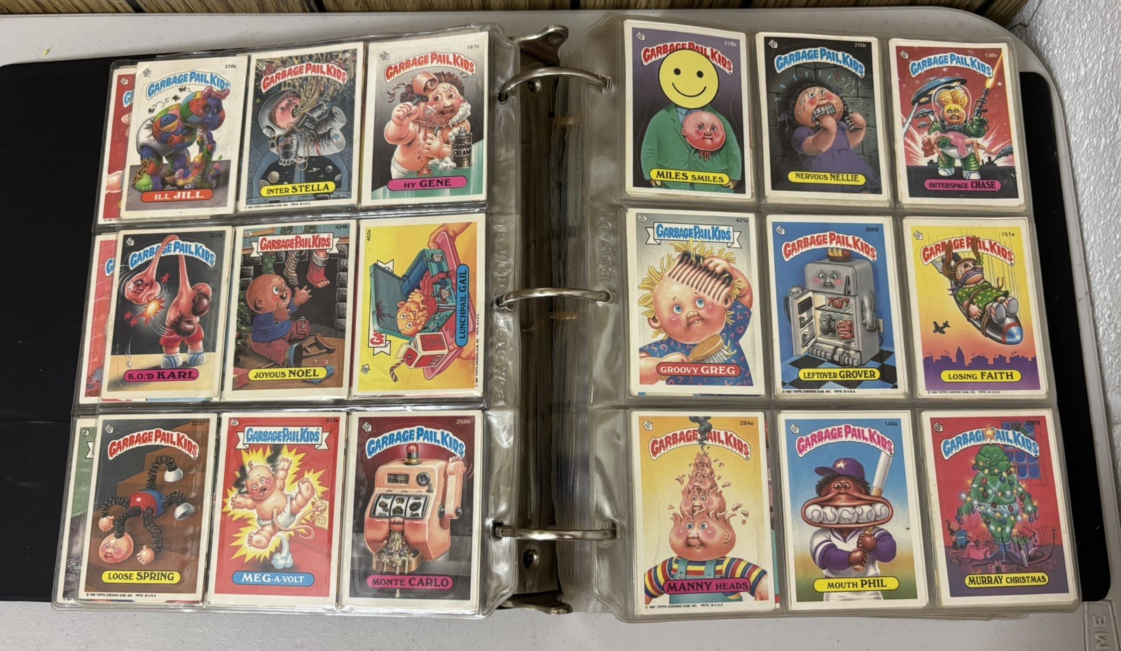 1980’s Garbage Pail Kids Cards Lot Of Almost 400