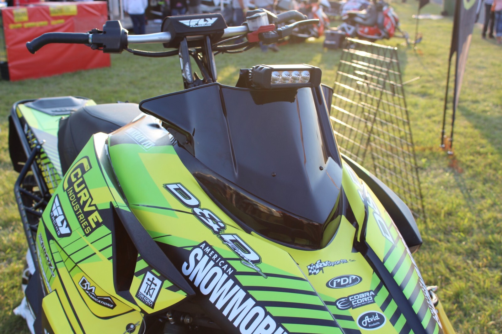 SNOWMOBILE UNIVERSAL LED Auxiliary Light Bar w/Mount and Harness