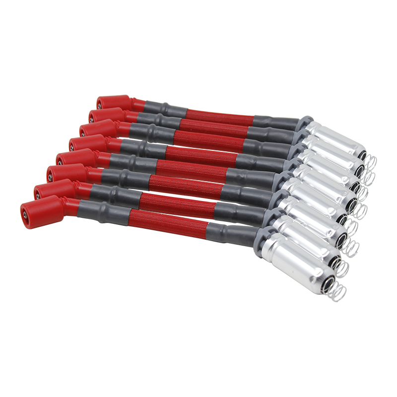 RED PERFORMANCE Spark Plug Wires For CHEVY GMC 99-06 LS1 VORTEC 4.8L 5.3L 6.0L
