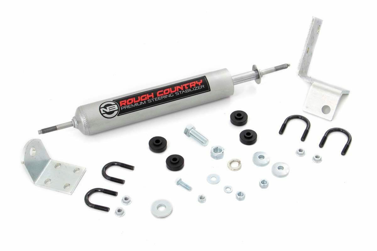 Rough Country GM N3 Steering Stabilizer 88-06 GM 1500 88-00 GM 2500 No Lift 4x4