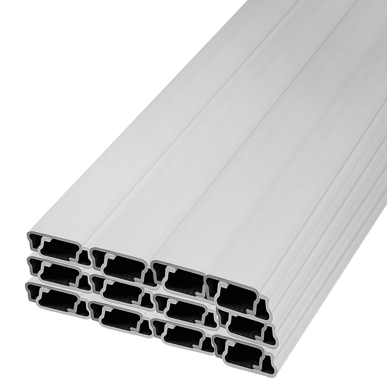 VEVOR Wiggle Wire Lock Channel Greenhouse Spring Lock & C-Channel Bundle w/30PCS