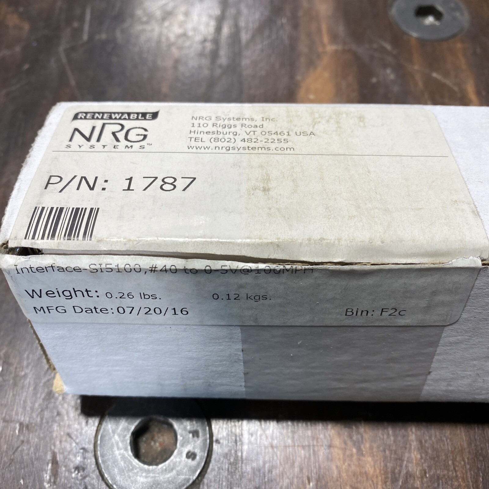 NRG Systems Interface SI5100 wind speed interface module