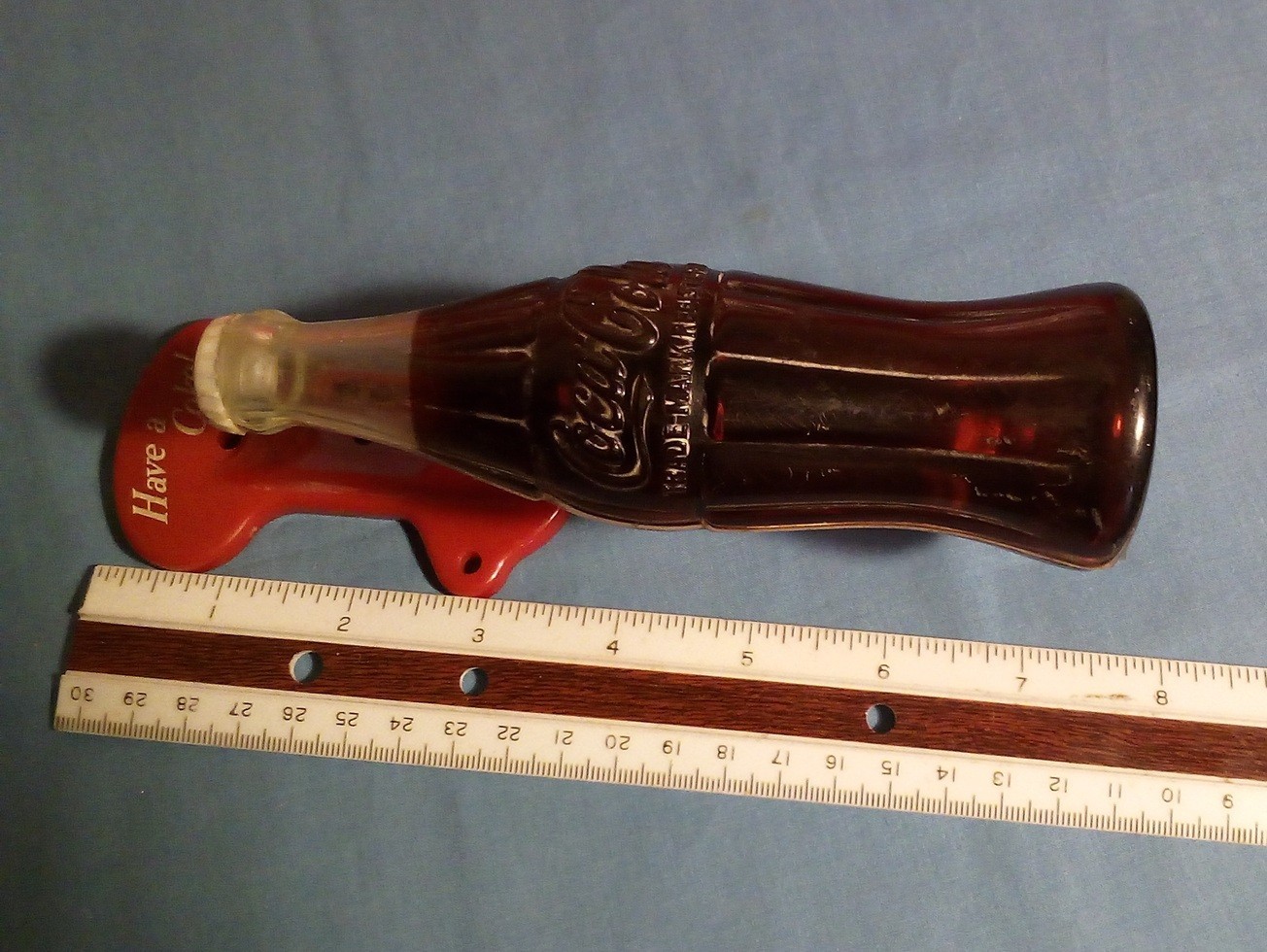 Coca-Cola Vintage 1950s All-Plastic Door Pull by Sturm & Co