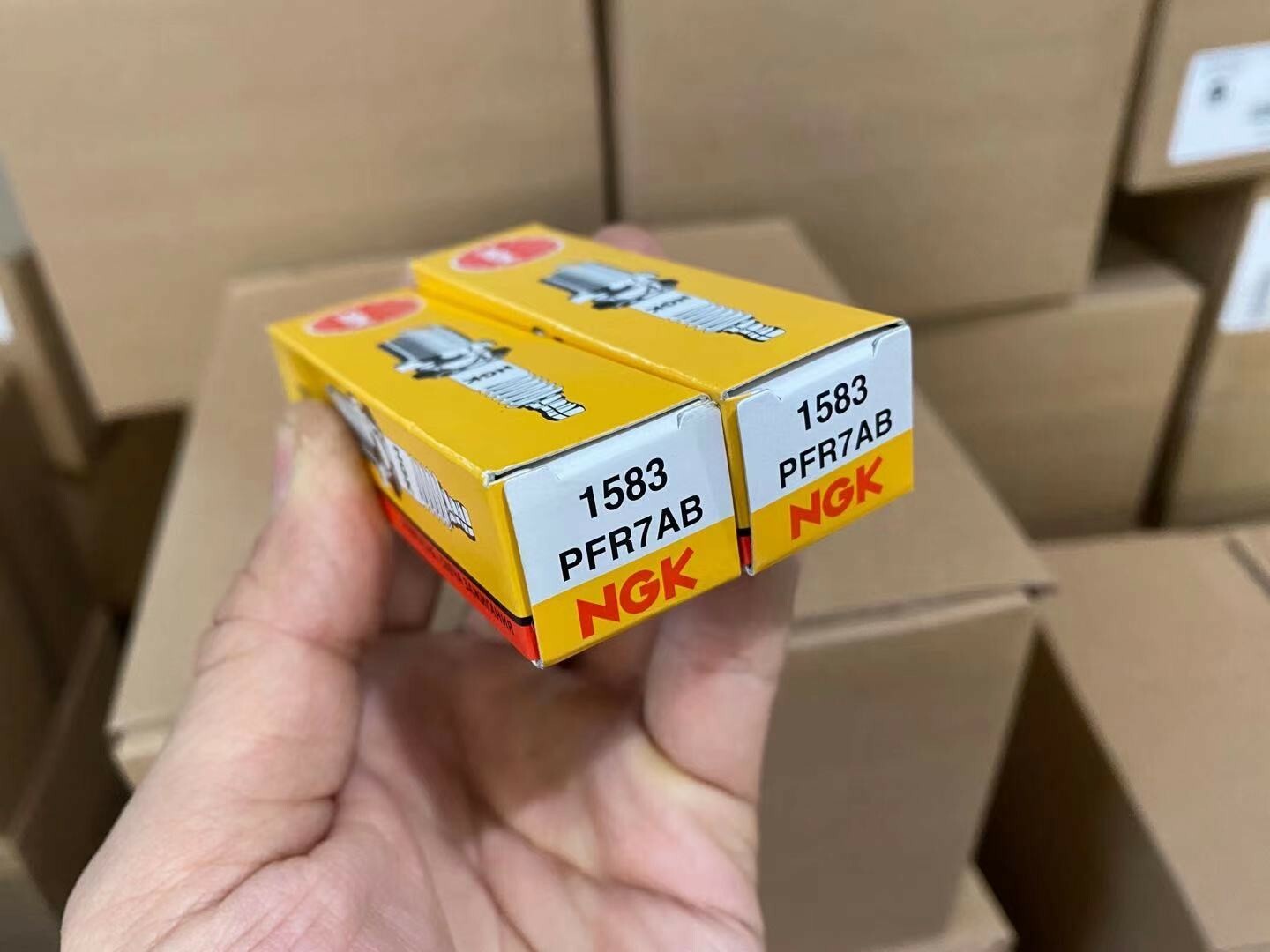 [2-Pack]*SPECIAL*Brand New "Genuine" Skidoo Spark Plug PFR7AB 800 ETEC 415129484