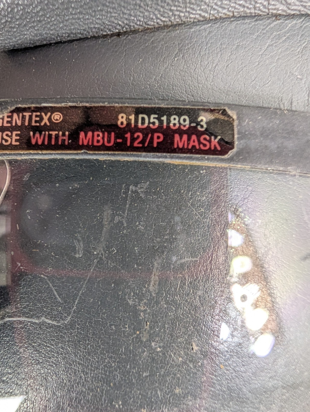 Gentex Parachutist Helmet Communications Original Carry Bag - Size Large